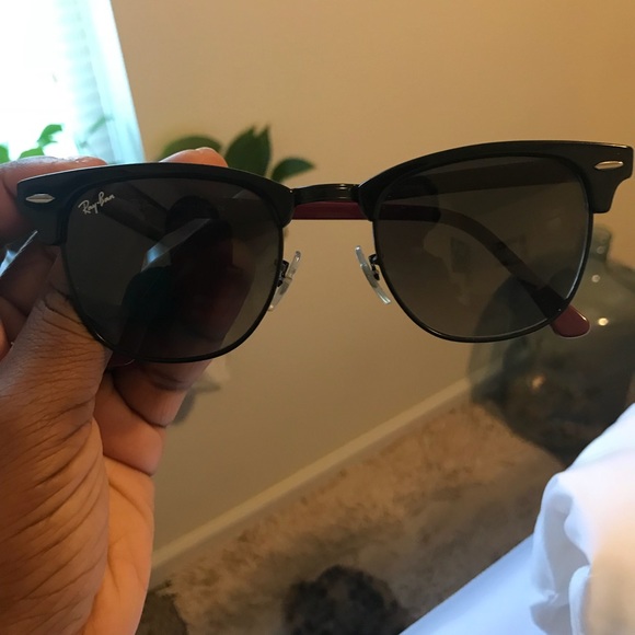 Rayban black and purple Sunglasses 🕶 - Picture 2 of 5